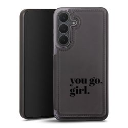 Snap Wallet Case schwarz