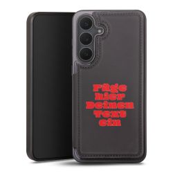 Snap Wallet Case schwarz