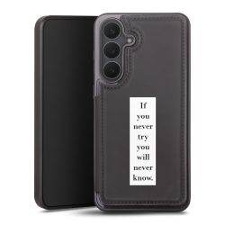 Snap Wallet Case schwarz