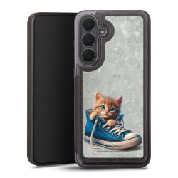 Snap Wallet Case schwarz