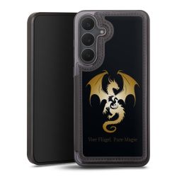 Snap Wallet Case schwarz