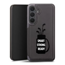 Snap Wallet Case schwarz