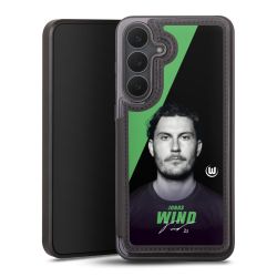 Snap Wallet Case schwarz