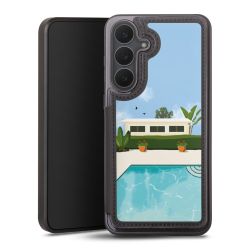 Snap Wallet Case schwarz