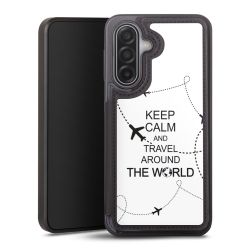 Snap Wallet Case schwarz