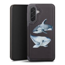 Snap Wallet Case schwarz