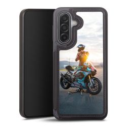 Snap Wallet Case schwarz