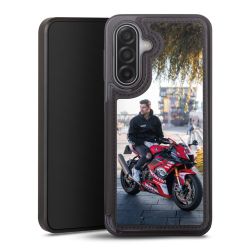 Snap Wallet Case schwarz