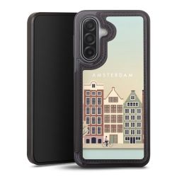 Snap Wallet Case schwarz