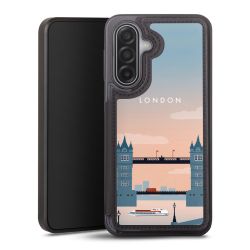 Snap Wallet Case schwarz