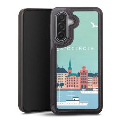 Snap Wallet Case schwarz