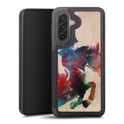 Snap Wallet Case schwarz