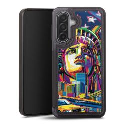 Snap Wallet Case schwarz