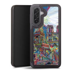 Snap Wallet Case schwarz