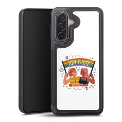 Snap Wallet Case schwarz