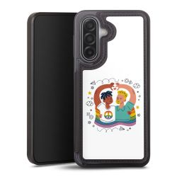 Snap Wallet Case schwarz