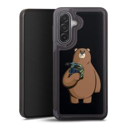 Snap Wallet Case schwarz