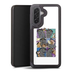 Snap Wallet Case schwarz