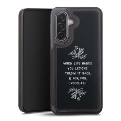 Snap Wallet Case schwarz