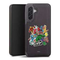 Snap Wallet Case schwarz