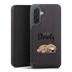 Snap Wallet Case schwarz