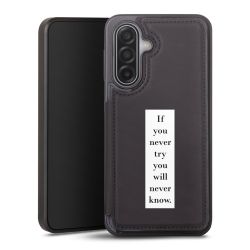 Snap Wallet Case schwarz