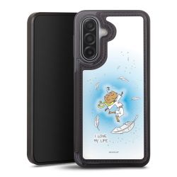 Snap Wallet Case schwarz