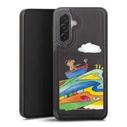 Snap Wallet Case schwarz