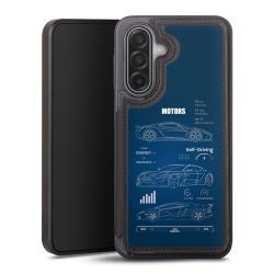 Snap Wallet Case schwarz