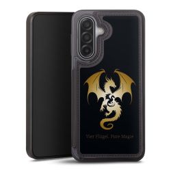 Snap Wallet Case schwarz