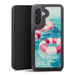 Snap Wallet Case schwarz