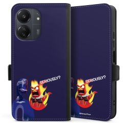 Sideflip with flap black/lateral flap