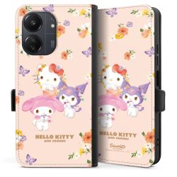 Sideflip mit Lasche schwarz