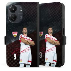 Sideflip mit Lasche schwarz