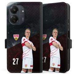 Sideflip mit Lasche schwarz