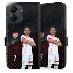 Sideflip mit Lasche schwarz