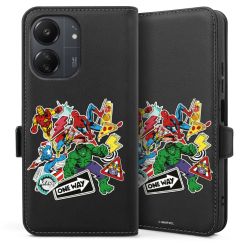 Sideflip with flap black/lateral flap
