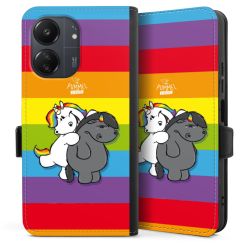 Sideflip mit Lasche schwarz