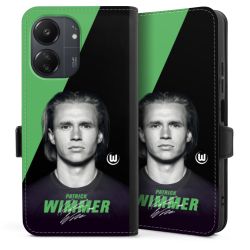 Sideflip mit Lasche schwarz