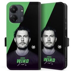 Sideflip mit Lasche schwarz