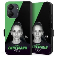 Sideflip mit Lasche schwarz