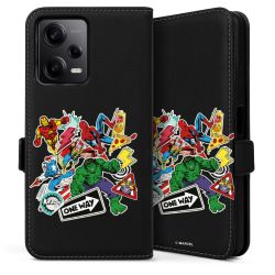 Sideflip with flap black/lateral flap