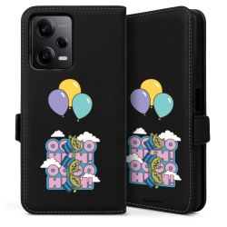 Sideflip with flap black/lateral flap