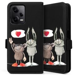 Sideflip with flap  black