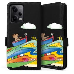 Sideflip with flap black/lateral flap