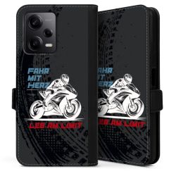 Sideflip mit Lasche schwarz