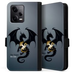 Sideflip with flap  black