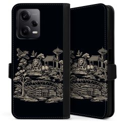 Sideflip mit Lasche schwarz