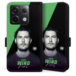 Sideflip mit Lasche schwarz