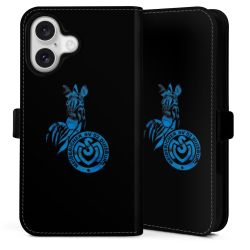 Sideflip mit Lasche schwarz